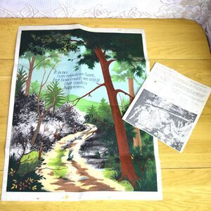 Tri-Chem Liquid Embroidery 1970s Craft Project #8238 It is not how much we have